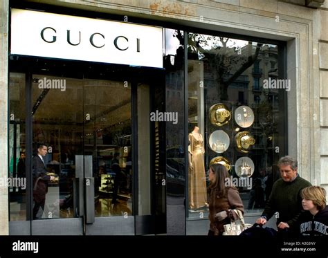 Gucci store Barcelona Spain